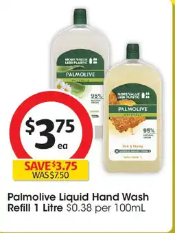 Coles Palmolive Liquid Hand Wash Refill offer