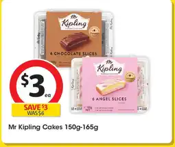 Coles Mr Kipling Cakes 150g-165g offer