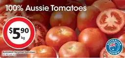 Coles Australian Gourmet Tomatoes offer
