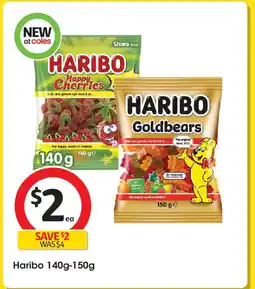 Coles Haribo 140g-150g offer