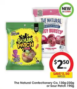 Coles The Natural Confectionery Co. 130g-230g offer