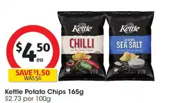 Coles Kettle Potato Chips offer