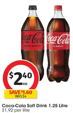 Coles Coca-Cola Soft Drink offer