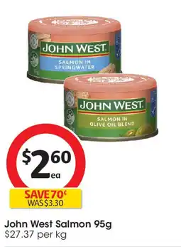 Coles John West Salmon offer