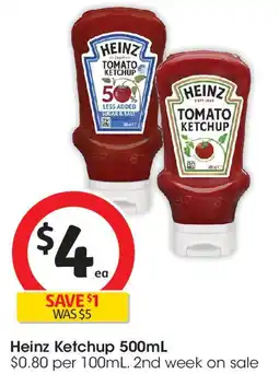 Coles Heinz Ketchup offer