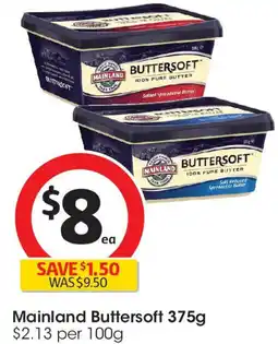 Coles Mainland Buttersoft offer
