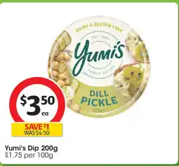 Coles Yumi's Dip offer