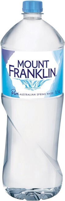 IGA Mount Franklin Spring Water 1.5 Litre offer