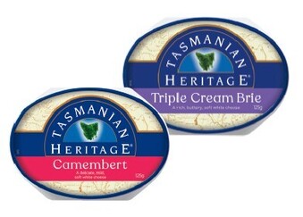 IGA Tasmanian Heritage Camembert or Triple Cream Brie 125g offer