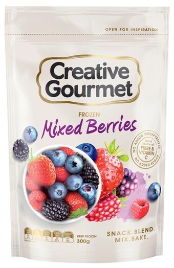 Creative Gourmet Frozen Mixed Berries 300g