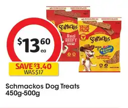 Coles Schmackos dog treats offer