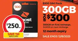 Coles Boostmobile offer