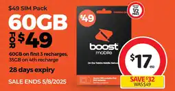 Coles Boost mobile offer