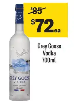 Coles Grey goose vodka offer