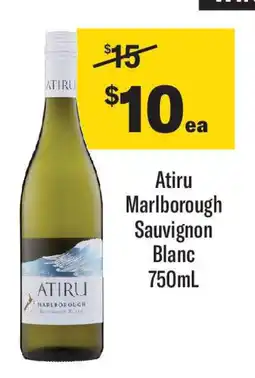 Coles Atiru marlborough sauvignon blanc offer