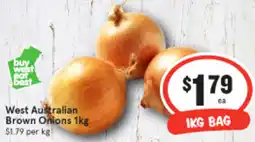 IGA West australian brown onions offer