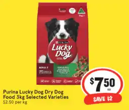 IGA Purina lucky dog dry dog food offer