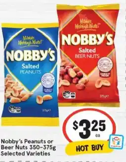 IGA Nobby's peanuts or beer nuts offer