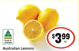 IGA Australian Lemons offer