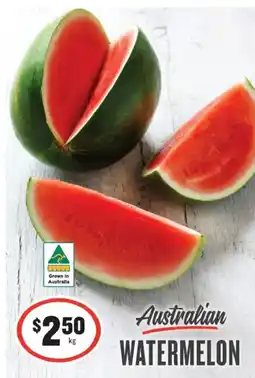 IGA Australian watermelon offer