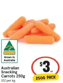 IGA Australian snacking carrots offer