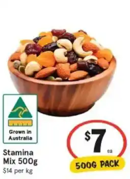 IGA Stamina mix offer
