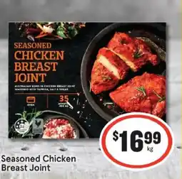 IGA Seasoned chicken breast joint offer
