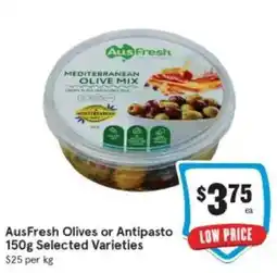 IGA Ausfresh olives or antipasto offer