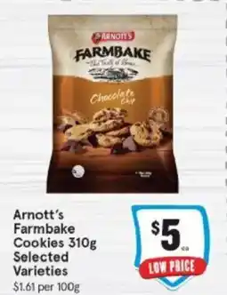 IGA Arnott's farmbake cookies offer