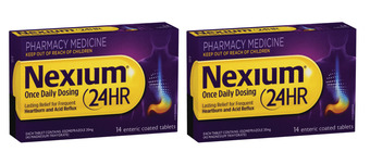 Nexium 24hr heartburn and acid reflux relief 14 tablets