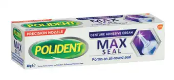 Polident max seal adhesive cream 40g