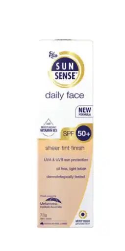 PharmaSave Sunsense daily face spf50+ 75g offer