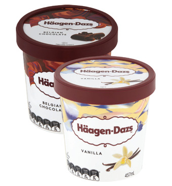 Drakes Haagen dazs ice cream 457ml offer