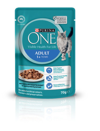 Drakes Purina one cat food pouch 70g offer