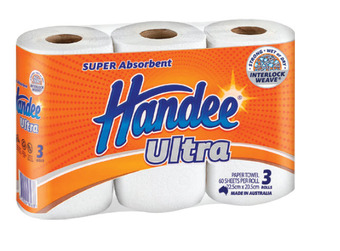 Drakes Handee ultra paper towel 3 pack offer