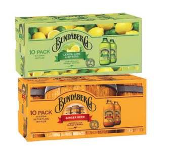 Drakes Bundaberg 10x375ml offer