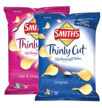 Drakes Smith’s thinly cut chips 175g offer