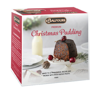 Drakes Balfours premium christmas pudding 700g offer