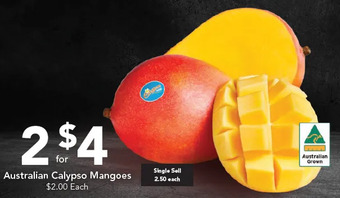 Australian calypso mangoes