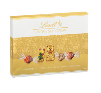 Drakes Lindt festive selection gift box 226g offer
