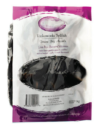 Kinkawooka pot ready mussels 1kg