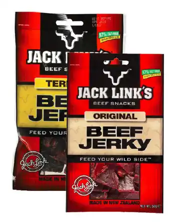 Drakes Jack link’s beef jerky 50g offer