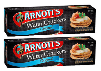 Drakes Arnott’s water crackers 125g offer