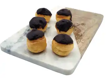 Custard profiteroles 6 pack