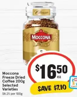 IGA Moccona Freeze Dried Coffee offer