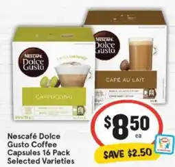 IGA Nescafé Dolce Gusto Coffee Capsules offer