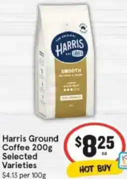 IGA Harris Ground Coffee offer