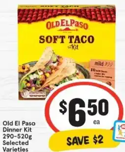 IGA Old El Paso Dinner Kit offer