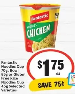 IGA Fantastic Noodles Cup offer