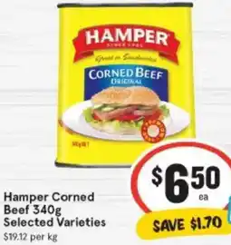 IGA Hamper Corned Beef offer